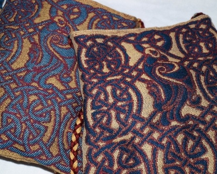 Celtic bag close up