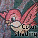 Color shading