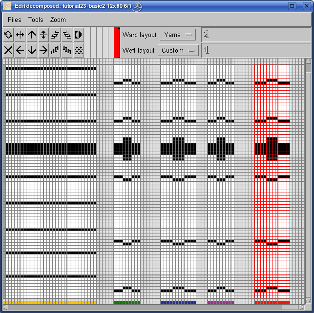 extra warps fabric