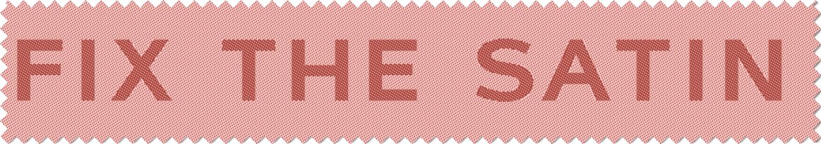 fix satin weave