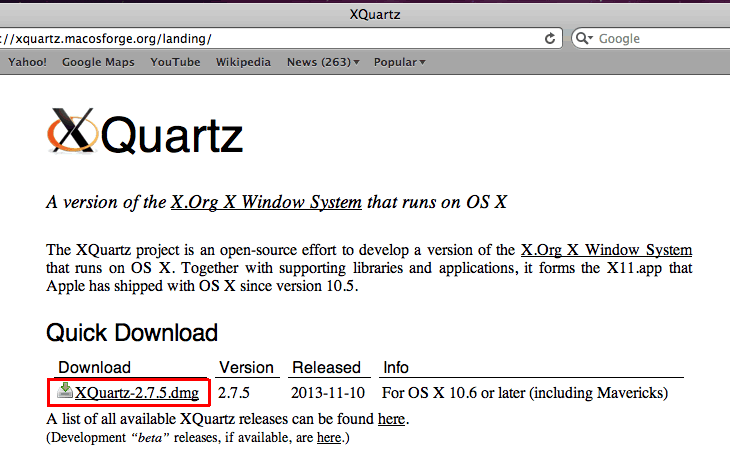 what is xquartz on mac