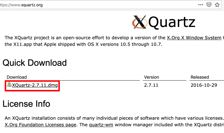 what is xquartz on mac